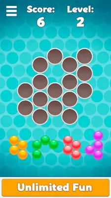 Bubble Tangram - puzzle game android App screenshot 0