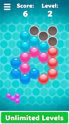 Bubble Tangram - puzzle game android App screenshot 1