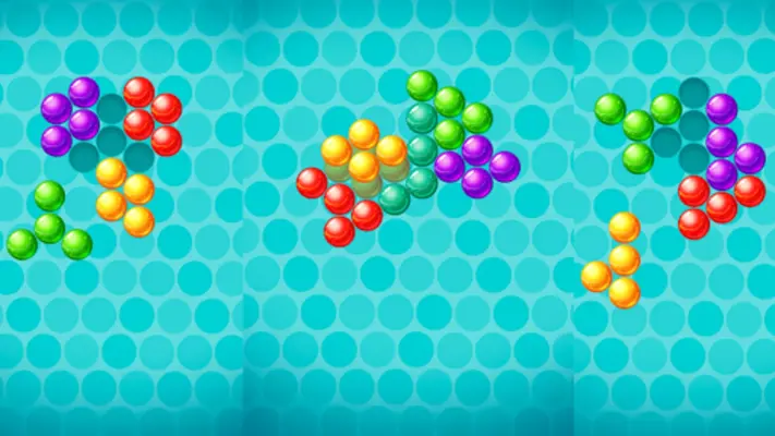 Bubble Tangram - puzzle game android App screenshot 2